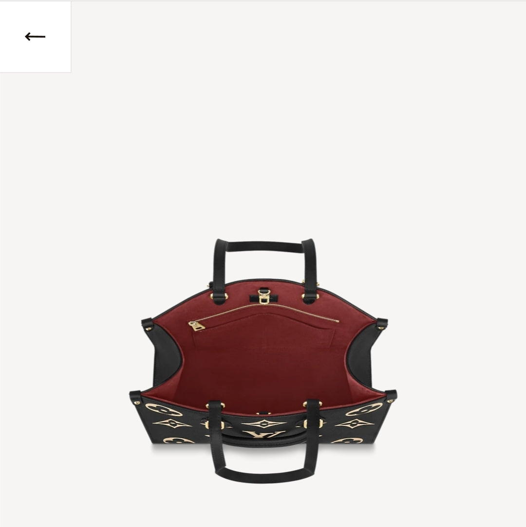 Neverfull MM Bicolor Monogram Empreinte Leather - Women - Handbags
