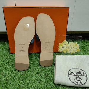Oran Sandals (Denim, Size 36)