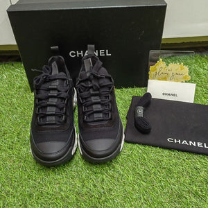 CHANEL Trail Sneakers in Black