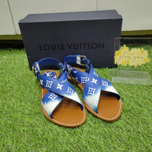 Load image into Gallery viewer, Louis Vuitton LV Sandal Escale Palma new Blue Leather (Blue)