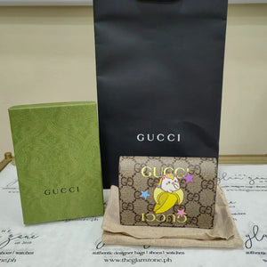 Gucci Banana card holder wallet