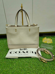 Coach 2 way bag (White)