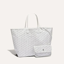 Load image into Gallery viewer, GOYARD Saint Louis PM Tote Bag Pouch White