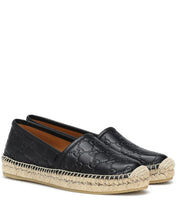 Load image into Gallery viewer, Gucci Signature Leather Espadrille