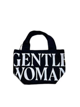 Load image into Gallery viewer, Gentlewoman Micro Canvas Tote Bag (Black)