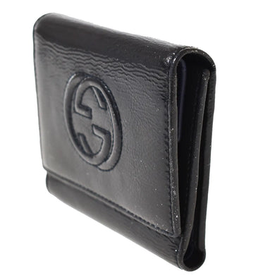 GUCCI Logo SOHO Trifold Wallet
