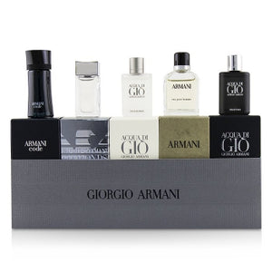 Armani Miniature Perfumes Travel Set for Men