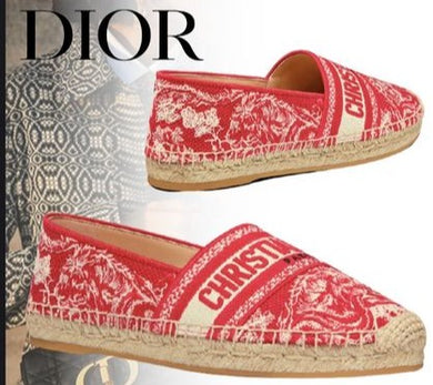 Granville Espadrilles (Red Tiger)