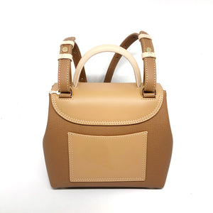 Polene Numero Un Nano Smooth Camel in Smooth Full-Grained Calfskin Leather  with Gold-tone - US