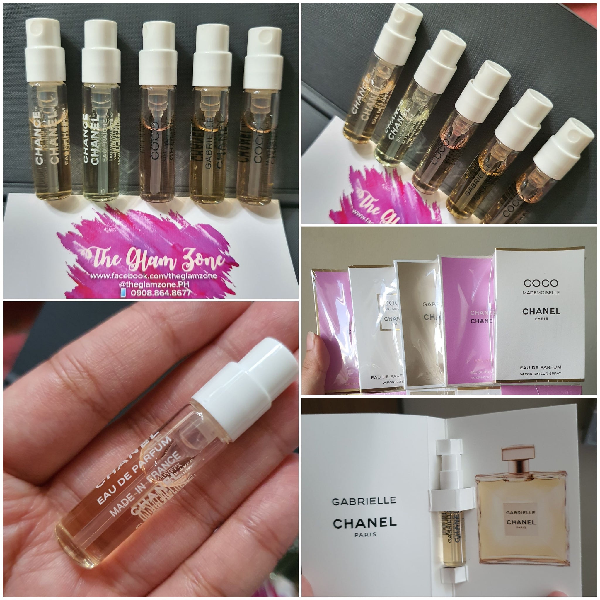 Chanel Perfume Vials Set (5 x 1.5 ML) – The Glam Zone PH