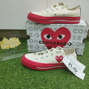 Play Converse Sneakers (Red Sole)