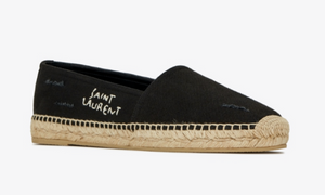 Canvas Elba Logo Espadrilles