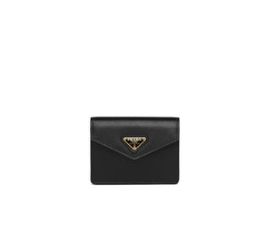 Pleated Card Holder (Black)