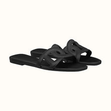 Load image into Gallery viewer, Aloha Sandals, Black 36