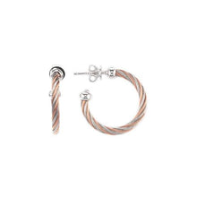 Load image into Gallery viewer, Celtic Earrings (Two-Tone Rose Gold)