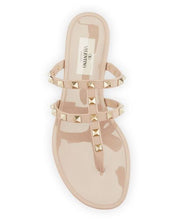 Load image into Gallery viewer, Rockstud T-Strap Studded Sandals