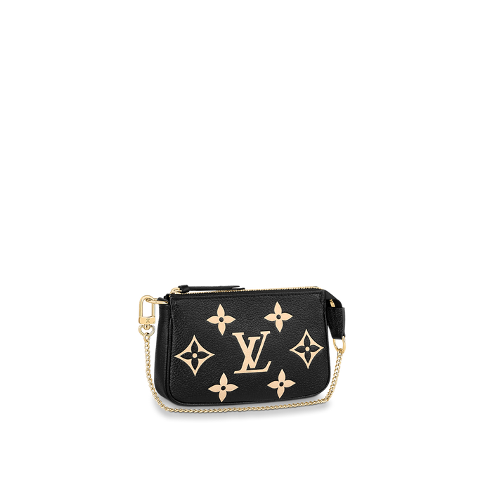 Louis Vuitton Monogram Giant Empreinte Leather Pochette Bag