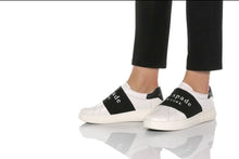 Load image into Gallery viewer, Kate Spade Lift Logo Sneakers (White/Black)